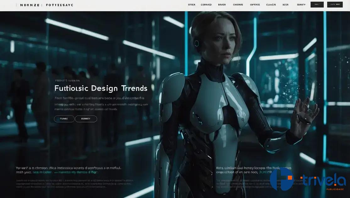 Tendências Design de Sites 2025: 5 Previsões Imperdíveis