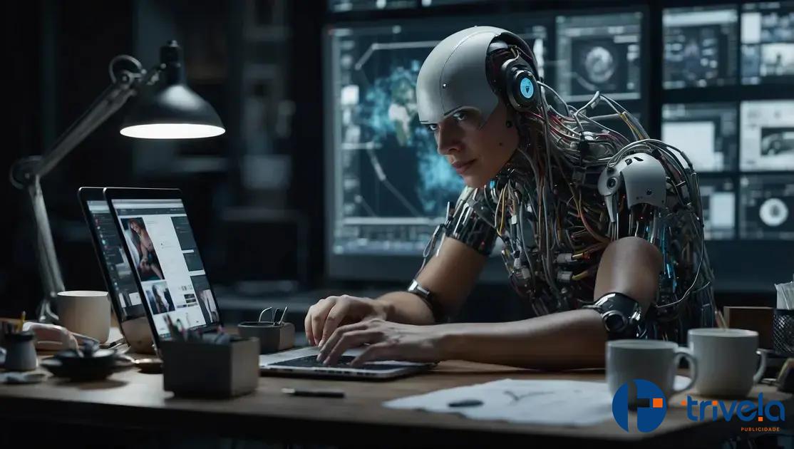 Inteligência artificial na criação de conteúdo: como vencer desafios